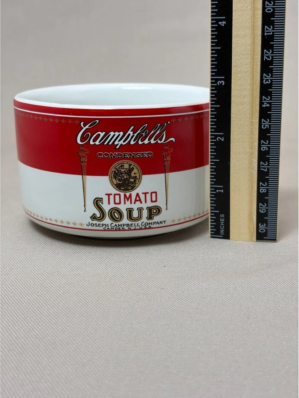 Vintage 1994 Campbell's Condensed Tomato Soup Mug Bowl Westwood Ceramic Cup